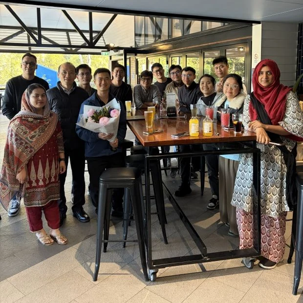 Farewell gathering at Griffith University