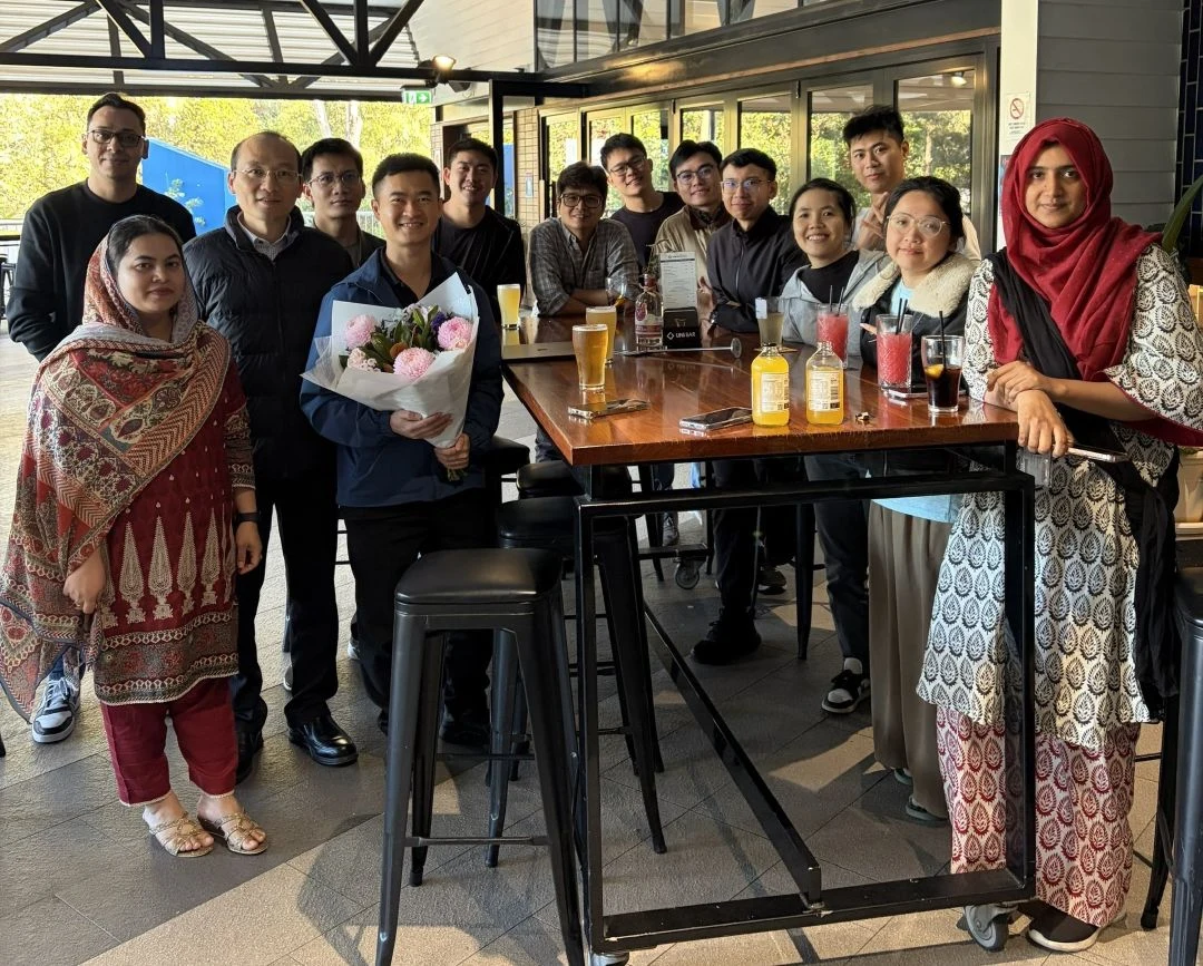 Farewell gathering at Griffith University